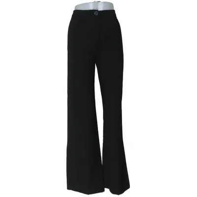 Palazzobyxor (Svart) från Bershka Elastan, Polyester, Viskos