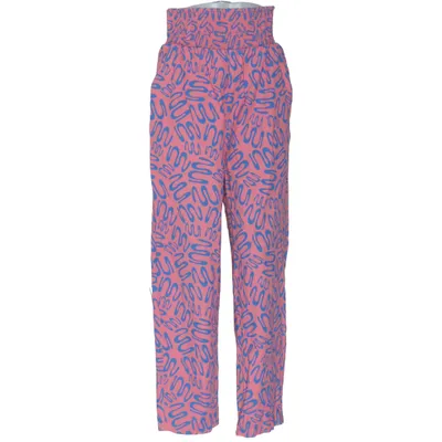 Byxor (Rosa, Blå, Flerfärgad) från Lucy & Yak Ekologisk bomull