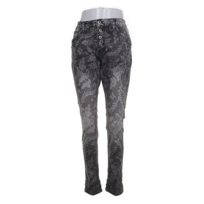 Jeans (Gray, Multicolored) from Jewelly Cotton, Elastane, Polyester, Viscose