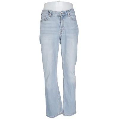 Spijkerbroek (Twig Mid Straight Jeans) van Weekday Katoen, Elastaan