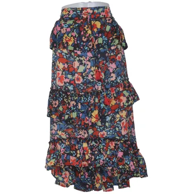 Jupe (Noir, Multicolore) de Gold & Silver Polyester