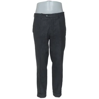 Jakkesætsbukser (Denz Turn Up Trousers) fra Oscar Jacobson Uld