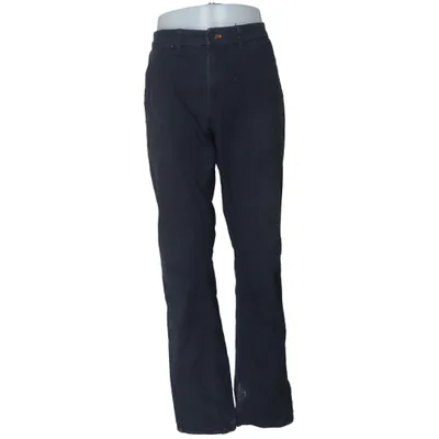 Chinos (Blå) från Montego Bomull, Elastan