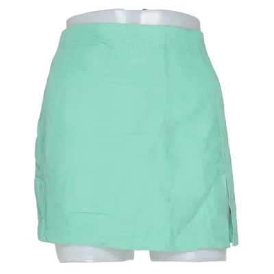 Skirt (Green) from H&M Linen, Viscose, Polyester
