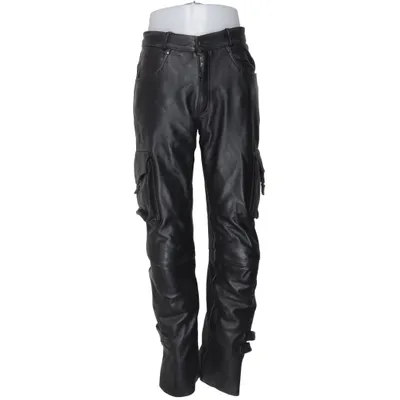 Motorbroek (Zwart) van Halvarssons Leer