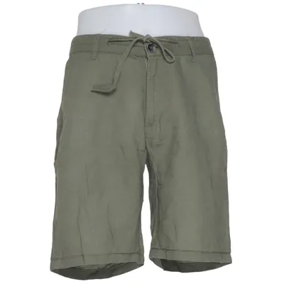 Shorts (Green) from Smog Cotton, Linen