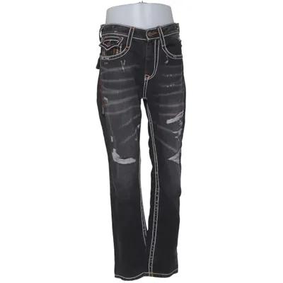 Spijkerbroek (Zwart) van True Religion Katoen
