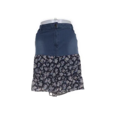 Spijkerrok (Blauw, Meerkleurig) van Janina Katoen, Polyester