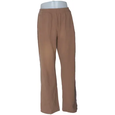 Sweatpants (Brown, White) from Hmiya Cotton, Elastane