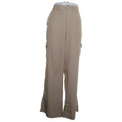 Cargo pants (Beige) from Broadway NYC Fashion Viscose, Polyester