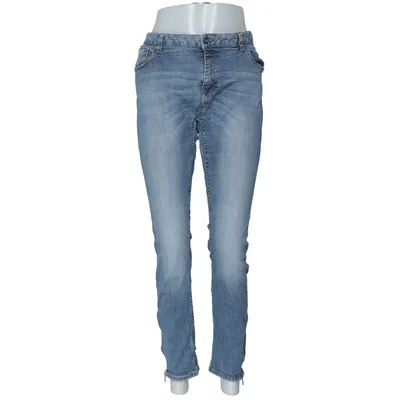 Jean (Bleu) de Denim by Lindex Coton, Élasthane