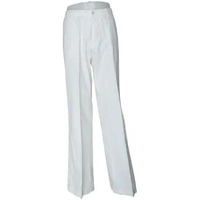Chinos (White) from Hugo Boss Cotton