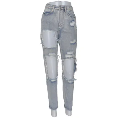 Jean (Bleu) de Beginning Boutique Coton, Polyester