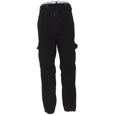 Pantalon cargo (Noir) de Def Coton, Élasthane