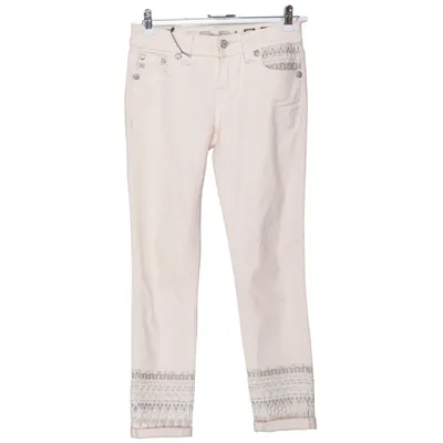 Jean (Beige) de Miss Me Coton, Élasthane