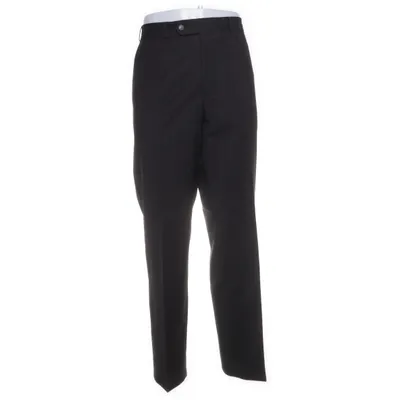 Kostuumbroek (Zwart, Rood) van Woolmark Blend