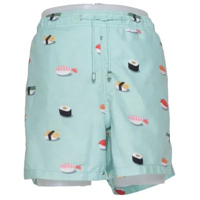 Shorts de bain (Vert, Multicolore) de Nikben Polyester