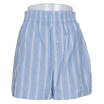 Pyjamashorts (Blauw, Wit) van H&M Edition Katoen, Polyamide, Polyester