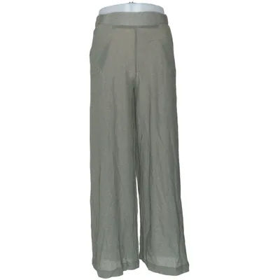 Palazzo broek (Groen, Zilver) van Simple Elastaan, Polyamide, Polyester, Viscose