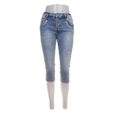 Driekwart broek (Blauw) van Lexxury Katoen, Elastaan, Polyester, Viscose
