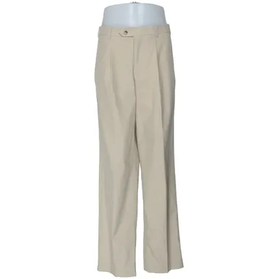 Kostuumbroek (Beige) van Oscar Jacobson Katoen, Polyester