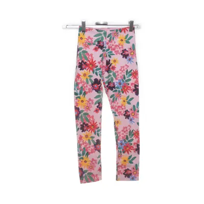 Byxor (Rosa, Flerfärgad) från Zara Kids Bomull, Elastan, Polyester