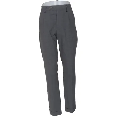 Kostuumbroek (Grijs) van Pour Homme Elastaan, Polyester, Wol
