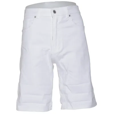Short en jean (Slim Fit) de H&M Coton, Élasthane