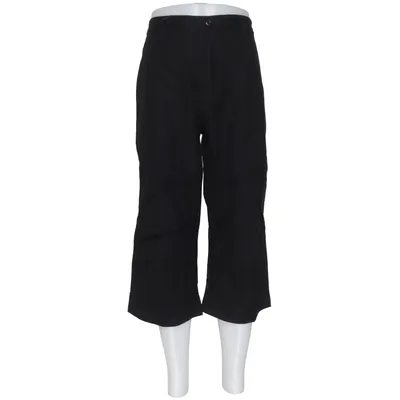 Three-quarter pants (Black) from Adam Cotton, Linen