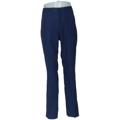 Pantalon de costume (Bleu) de Zara Man Basic Élasthane, Polyester, Viscose