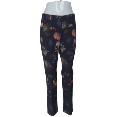Pants (Blue, Multicolored) from Marc Cain Elastane, Polyester