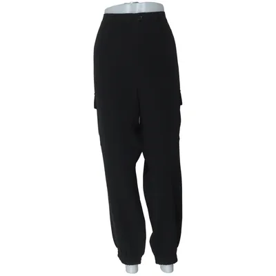Cargobyxor (Svart) från Janina Elastan, Polyester, Viskos