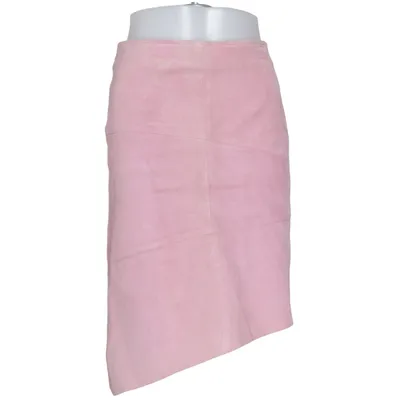 Leren rok (Roze) van Sisley Leer, Viscose