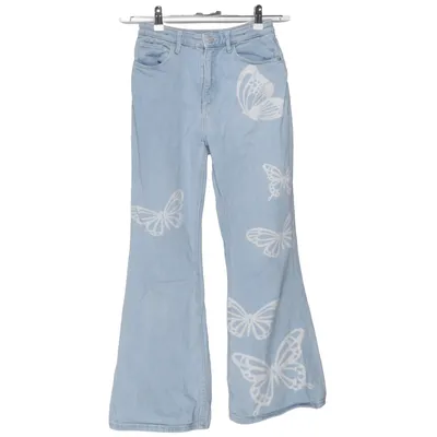 Jeans (Blå) från H&M Bomull, Elastan, Polyester