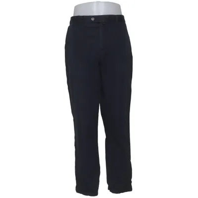 Chinos (Blue) from TESSUTI DI SONDRIO Cotton, Linen