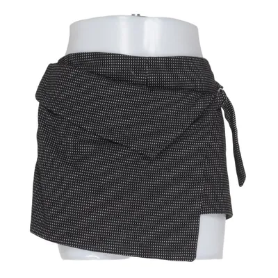 Skort (Zwart, Wit) van Zara Trafaluc Collection Elastaan, Polyester, Viscose