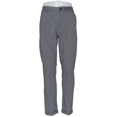Pantalon de costume (Gris) de Lindbergh White Élasthane, Polyester, Viscose