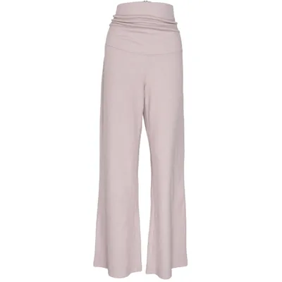 Pantalon maternité (Rose) de H&M Mama Élasthane, Polyester, Viscose