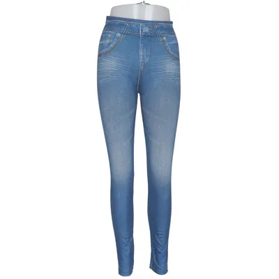 Jegging (Blauw) van Jeggings Elastaan, Polyester