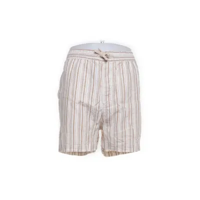 Short (Beige, Blanc) de H&M Coton, Lin, Polyester