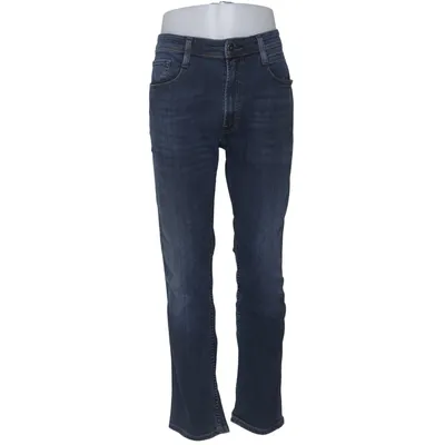 Jeans (Blå) från Grant Bomull, Elastan, Polyester