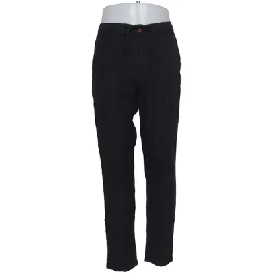 Chinos (Zwart) van Selected Homme Linnen, Organisch katoen