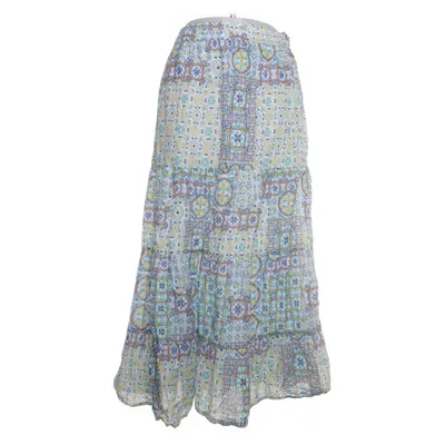 Maxi rok (Blauw, Meerkleurig) van Primark Katoen