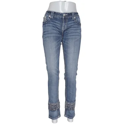 Jean (Bleu) de Miss Me Coton, Élasthane, Polyester, Viscose
