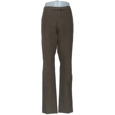 Pants (Brown) from Incotex Cotton, Elastane