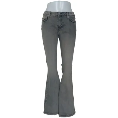 Jeans (Grå) från Weekday Bomull, Elastan