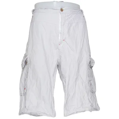 Cargoshorts (Vit, Grå) från Luxe Bomull