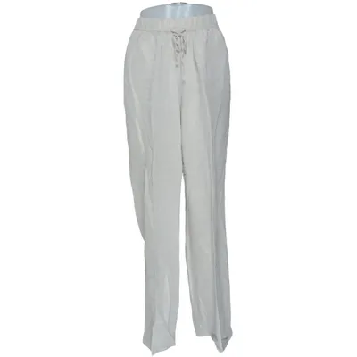 Mammabyxor (Beige) från H&M Mama Linne, Polyester, Viskos