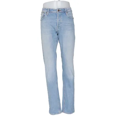 Spijkerbroek (Blauw) van Jack & Jones Jeans Intelligence Elastaan, Gerecycled katoen