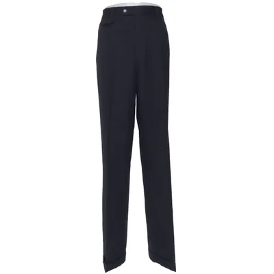 Suit pants (Black) from Wilhelm Polyester, Wool